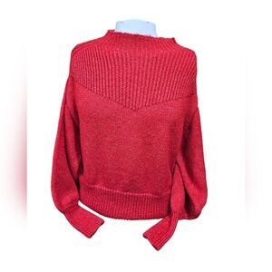 Red Women's Zenana Sweater Size Medium‎